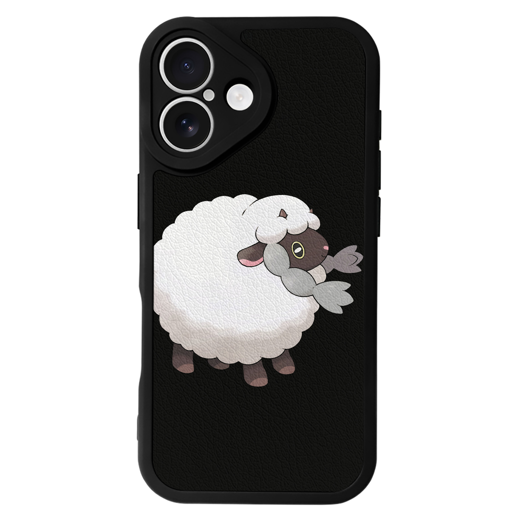 （画像用） ポケットモンスター Pokémon 【iPhone 16シリーズ対応】シリコンスマホケース（レザー調） 材質：シリコン
